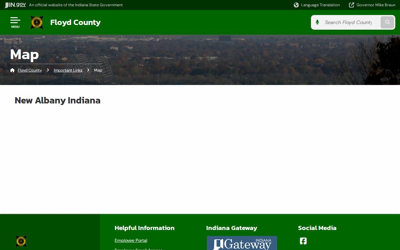 Floyd County court docket courthouse location reference